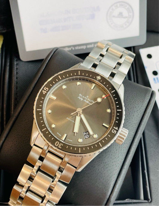 blancpain Fifty fathoms 五十噚 5000 鋼帶 (寶珀)