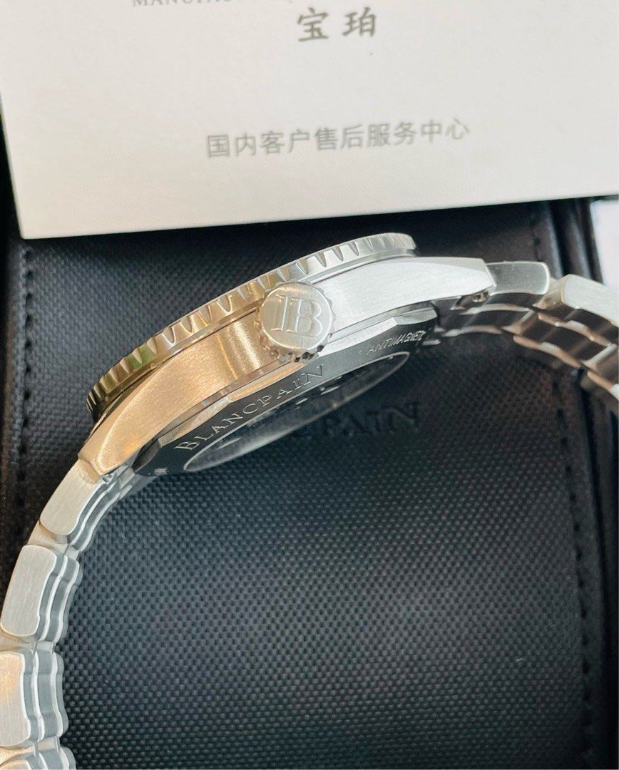 blancpain Fifty fathoms 五十噚 5000 鋼帶 (寶珀)