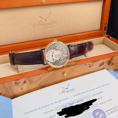 Breguet 寶璣 7097BR/G1/9WU (半價 年份新 狀態靚 玫瑰金 最高工藝)