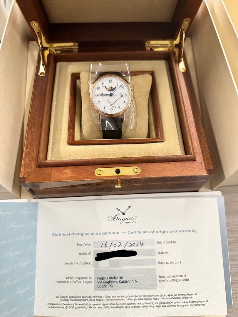 Breguet 寶璣經典 7787BR/29/9V6 (靚靚笑臉)