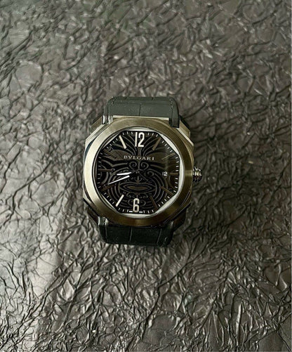 Bvlgari OCTO 102249 BG041BSBLD/AB (罕有獨家 毛利人紋身)