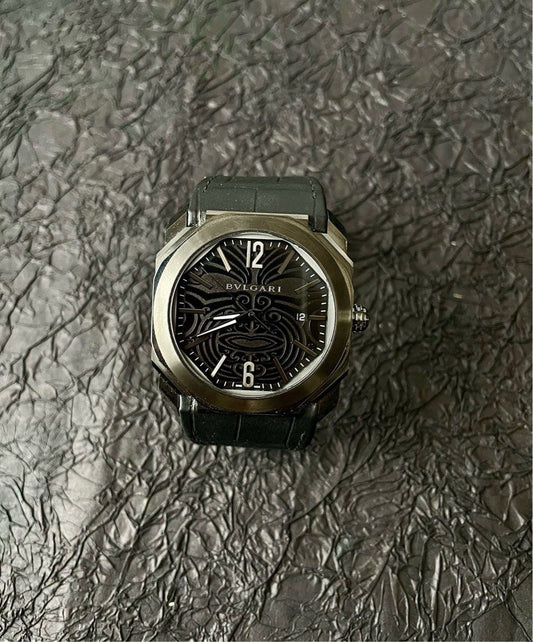 Bvlgari OCTO 102249 BG041BSBLD/AB (罕有獨家 毛利人紋身)