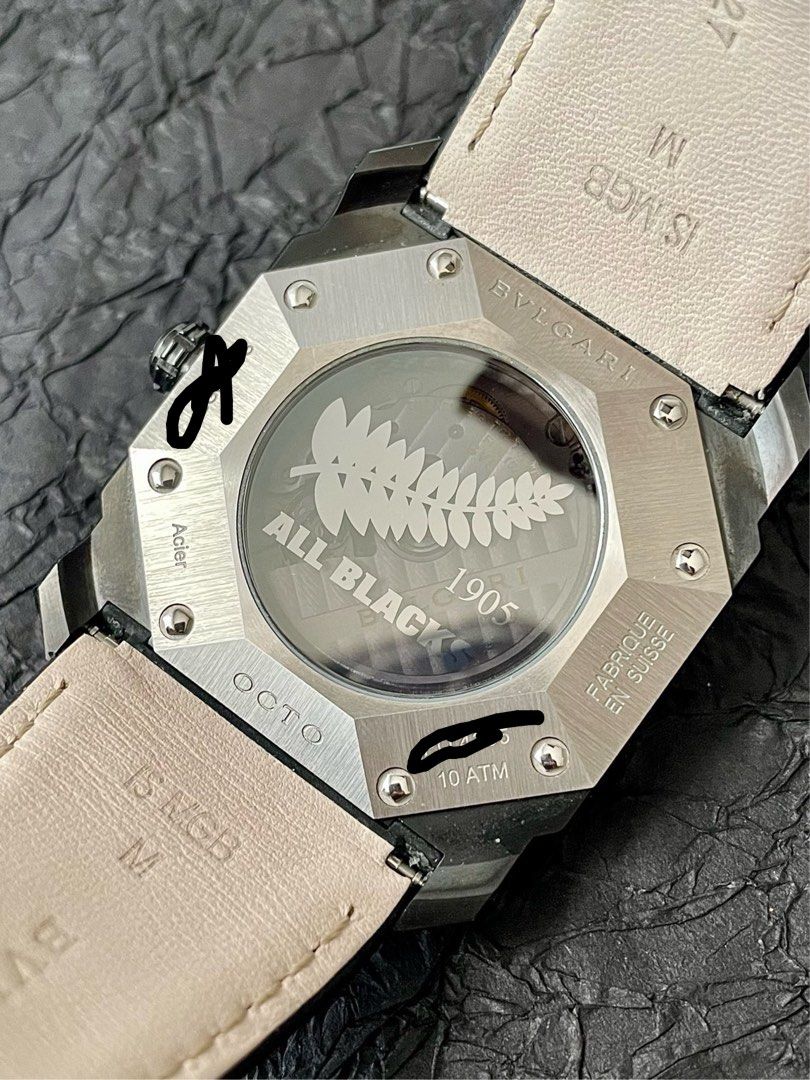 Bvlgari OCTO 102249 BG041BSBLD/AB (罕有獨家 毛利人紋身)