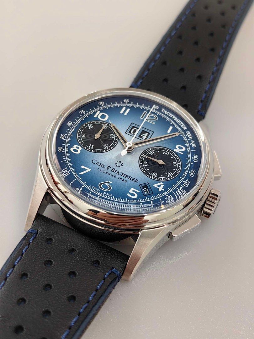 Carl F.Bucherer 傳承 00.10803.08.52.99 (全套全新 冷門小眾 型格 寶齊萊)
