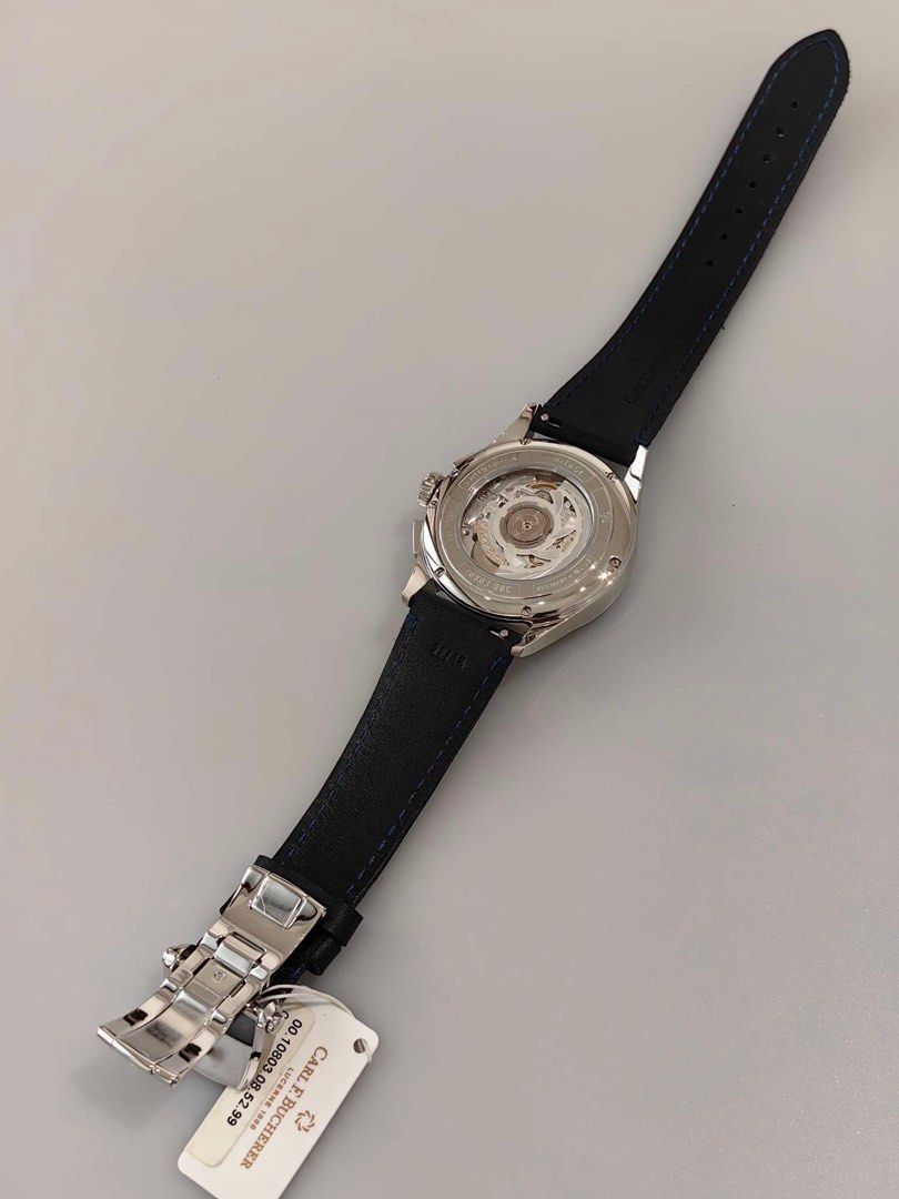 Carl F.Bucherer 傳承 00.10803.08.52.99 (全套全新 冷門小眾 型格 寶齊萊)