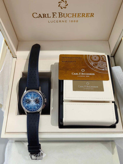 Carl F.Bucherer 傳承 00.10803.08.52.99 (全套全新 冷門小眾 型格 寶齊萊)
