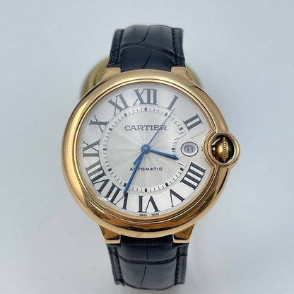 Cartier 藍氣球 WGBB0017 18k玫瑰金 (全家都鍾意 全套半價 金錶)