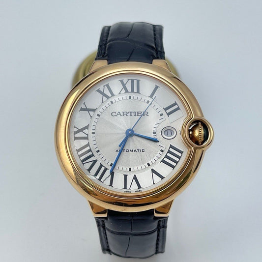 Cartier 藍氣球 WGBB0017 18k玫瑰金 (全家都鍾意 全套半價 金錶)