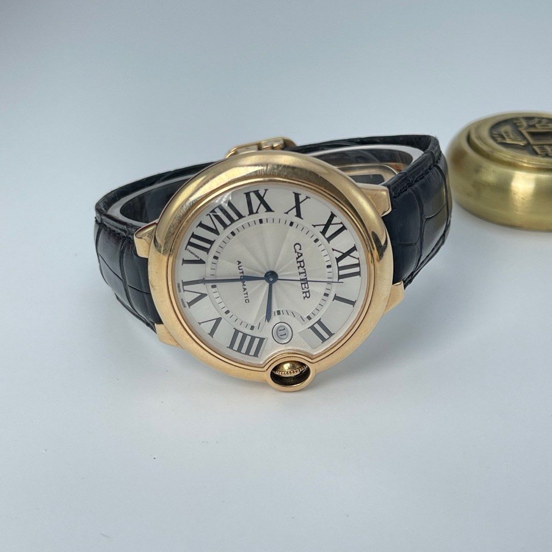 Cartier 藍氣球 WGBB0017 18k玫瑰金 (全家都鍾意 全套半價 金錶)