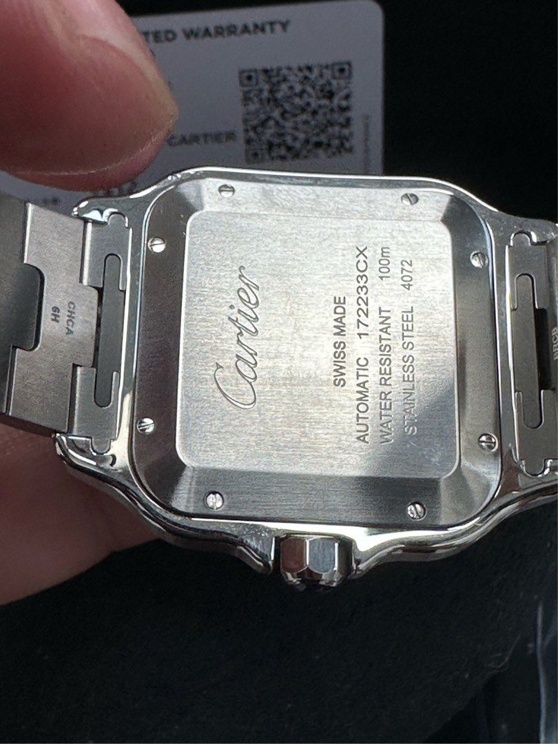 Cartier Santos WSSA0047 (又新又靚啊)