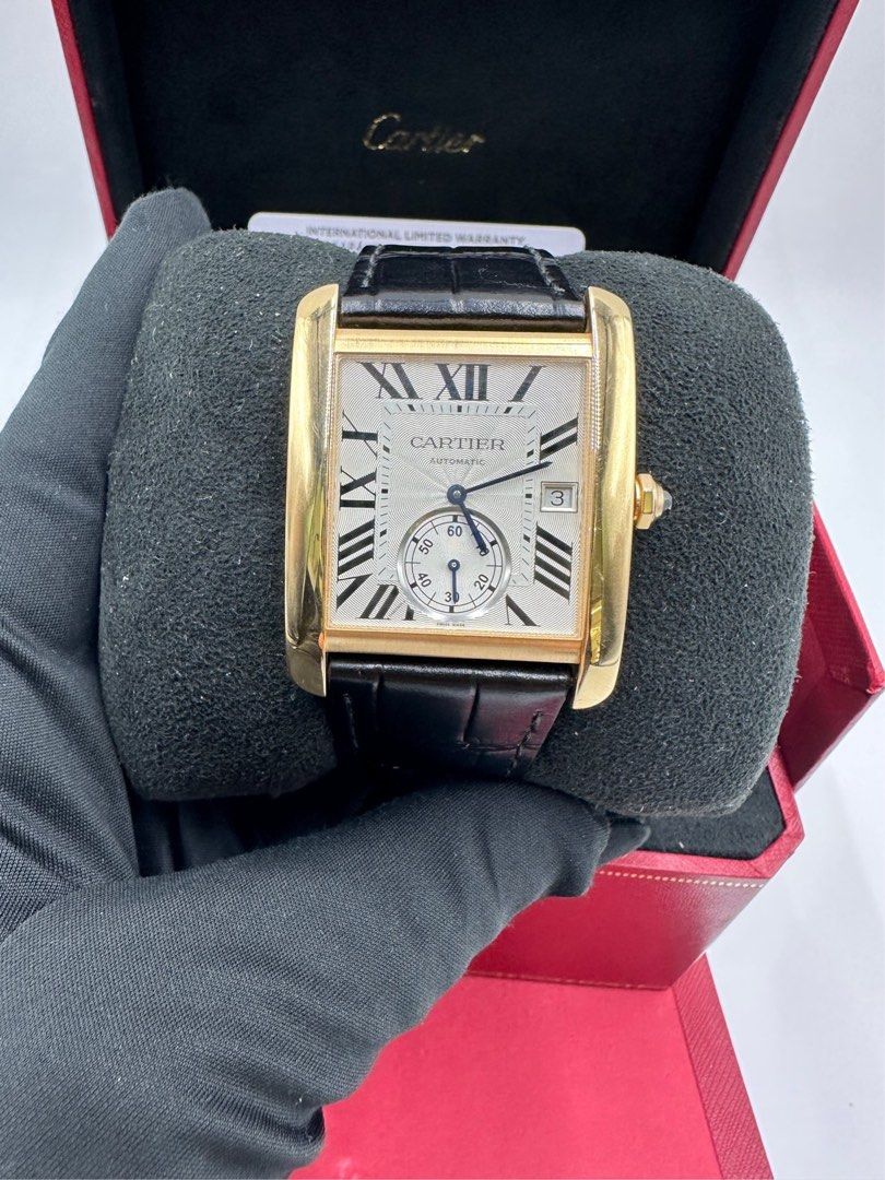 Cartier Tank W5330001 18k玫瑰金