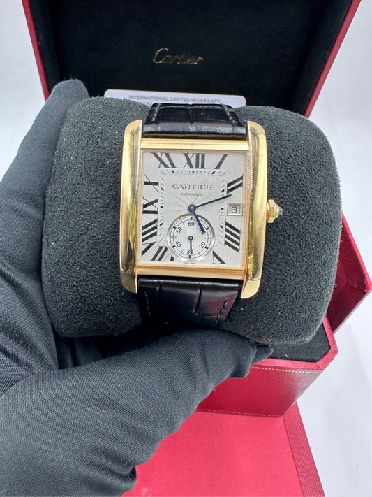 Cartier Tank W5330001 18k玫瑰金