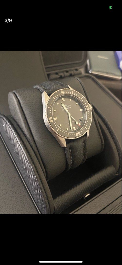 Fithyfathoms Blancpain 寶珀 Bathyscaphe 五十噚系列 5100B-1110-B52A (全套)