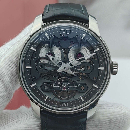 芝柏Girard Perregaux 天際行者84000 (獨家 港行 全套 絕不撞錶)