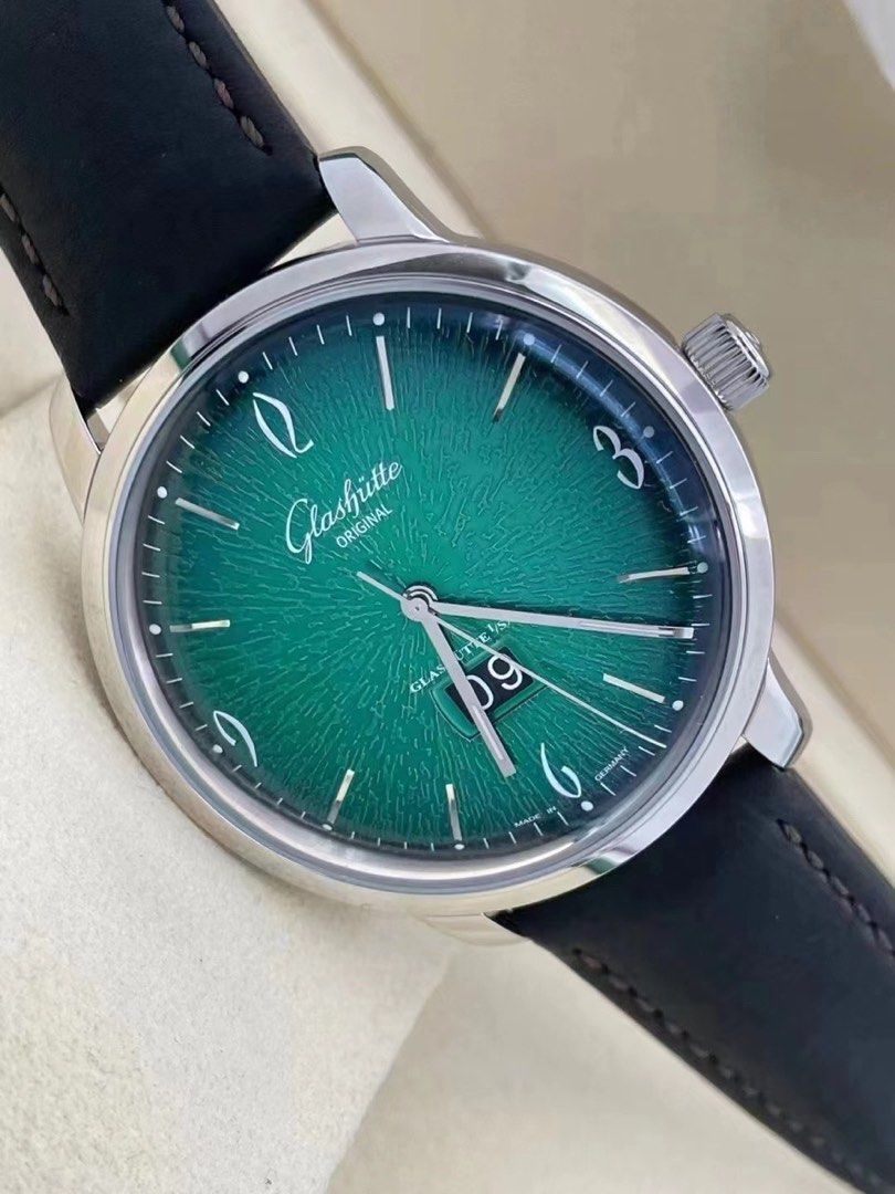 Glashutte Original Big Date 瓜紋 2-39-47-04-02-04