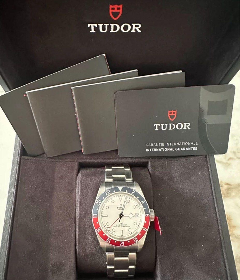 99新 帝陀 白面 GMT Tudor 79830 (新款)
