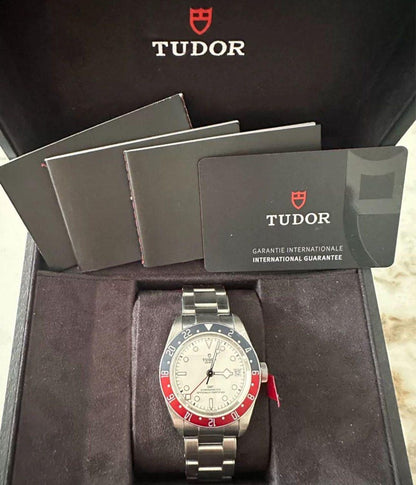 99新 帝陀 白面 GMT Tudor 79830 (新款)
