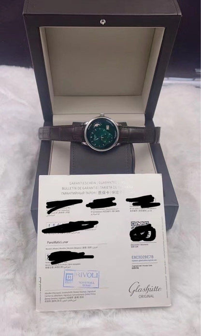 GO Glashutte Original 偏心月相 Panomaticlunar 1-90-02-13-32-62