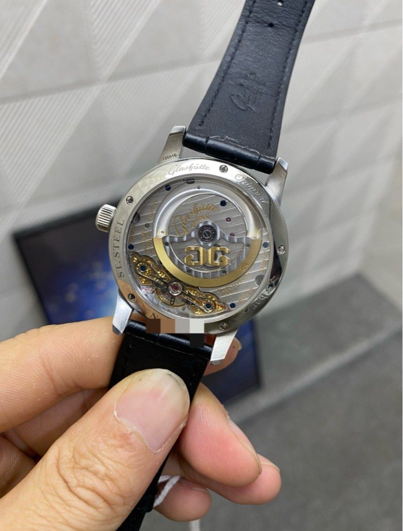 GO Glashutte Original 偏心月相 Panomaticlunar 1-90-02-13-32-62