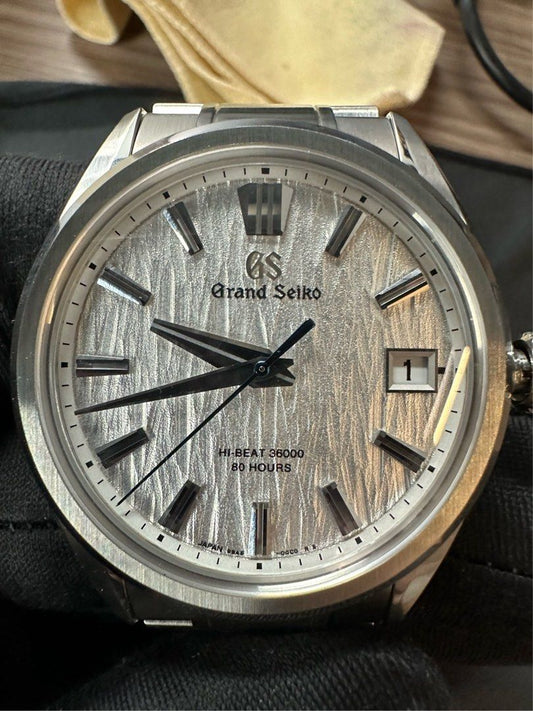 （更新）99新 靚價靚貨 有兩隻 Grand Seiko GS 白樺樹 SLGH005
