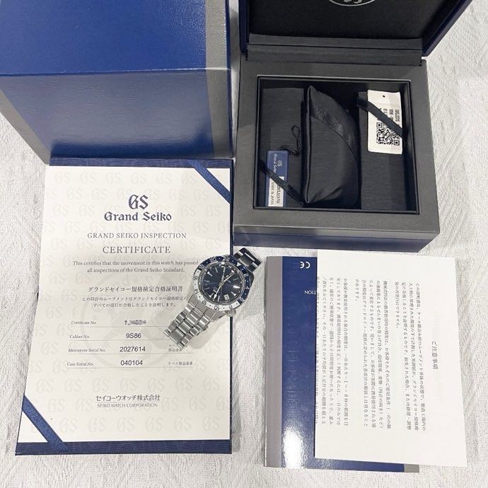 GS Grand Seiko SBGJ237G (三地時區看地球)