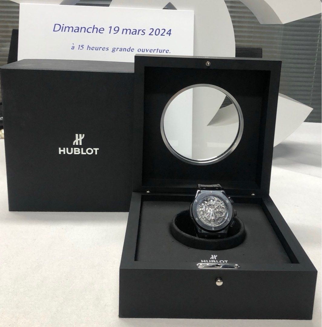 Hublot Classic Fasion 525.CM.0170LR 黑陶瓷