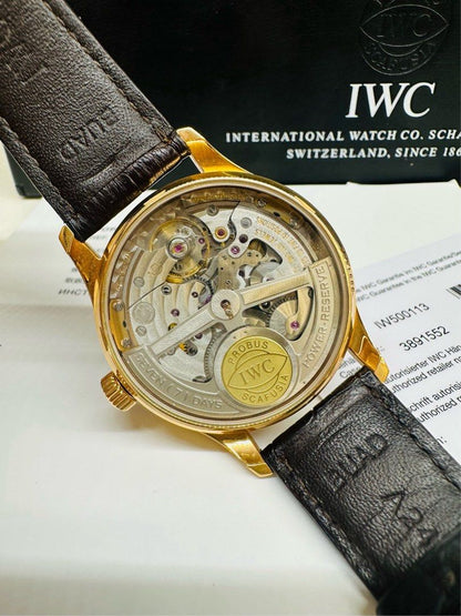 IWC 萬國 Portuguese iw500113 500113 (大全套 大金金)
