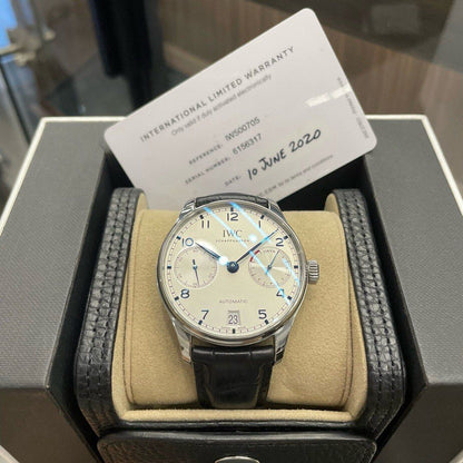 IWC 萬國葡萄牙系列 IW500705 (近半價 七日動儲 大熱錶款)