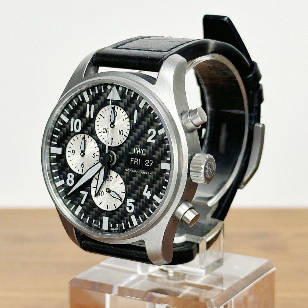 IWC IW377903 377903 碳纖維紋理錶盤 (獨家 罕有 全套)