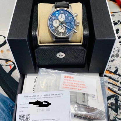 IWC IW377903 377903 碳纖維紋理錶盤 (獨家 罕有 全套)
