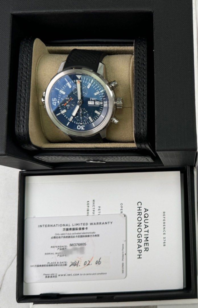 IWC Ocean Timer IW376805 376805