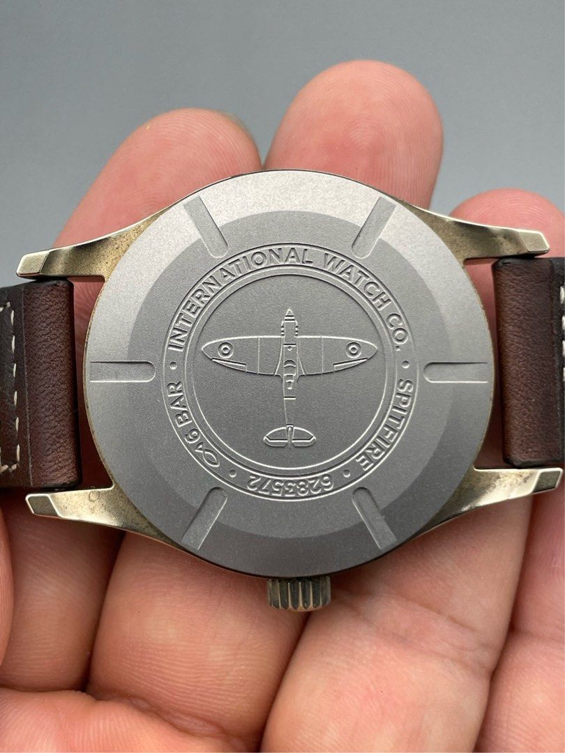 IWC Pilot 系列 IW326802 綠色盤面 青銅 bronze (全套)