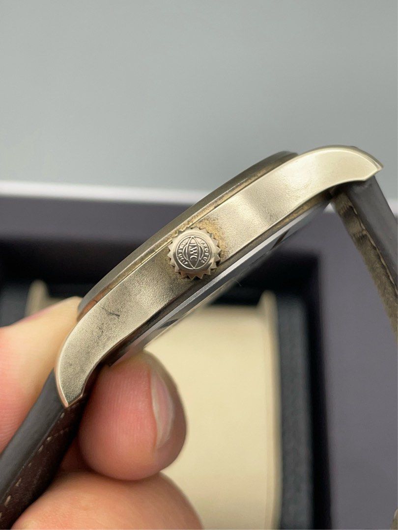 IWC Pilot 系列 IW326802 綠色盤面 青銅 bronze (全套)