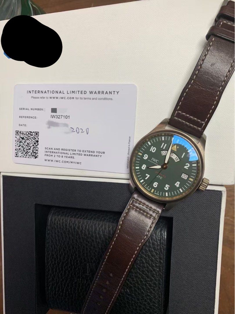 IWC Pilot IW327101 青銅 (青銅綠面)