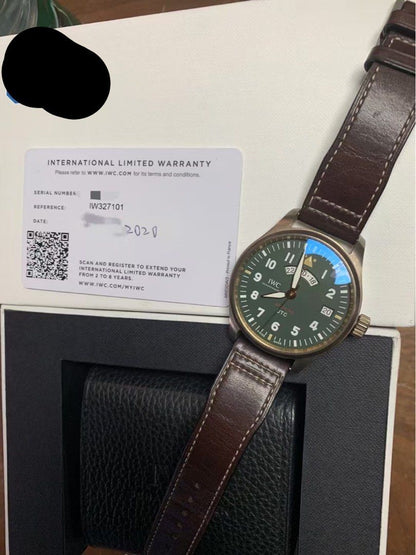 IWC Pilot IW327101 青銅 (青銅綠面)