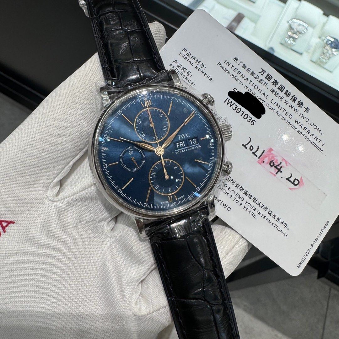 IWC Portofino Chronograph IW391036 (抵玩靚價)