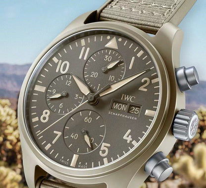 IWC全新IW389402 PILOT’S WATCH CHRONOGRAPH 41 TOP GUN MOJAVE DESERT「莫哈韋沙漠」 (唔使排隊啦 有貨啦)