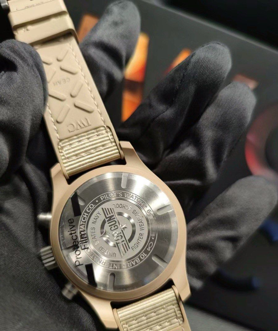 IWC全新IW389402 PILOT’S WATCH CHRONOGRAPH 41 TOP GUN MOJAVE DESERT「莫哈韋沙漠」 (唔使排隊啦 有貨啦)