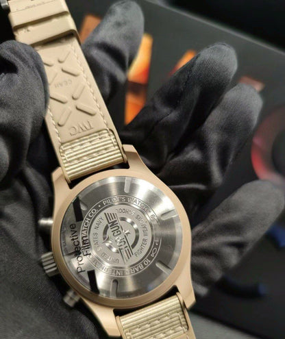 IWC全新IW389402 PILOT’S WATCH CHRONOGRAPH 41 TOP GUN MOJAVE DESERT「莫哈韋沙漠」 (唔使排隊啦 有貨啦)
