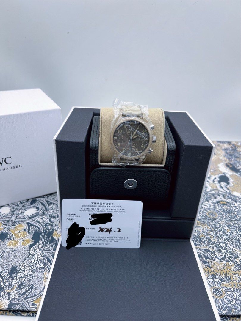 IWC全新IW389402 PILOT’S WATCH CHRONOGRAPH 41 TOP GUN MOJAVE DESERT「莫哈韋沙漠」 (唔使排隊啦 有貨啦)