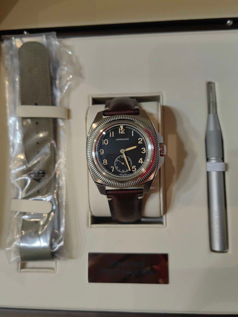 Longines Classic Pilot L2.838.4.53.0 (跌錢系列 平列喊 浪琴)