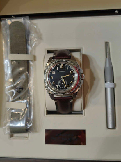 Longines Classic Pilot L2.838.4.53.0 (跌錢系列 平列喊 浪琴)