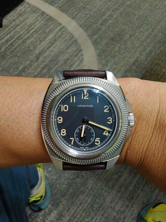 Longines Classic Pilot L2.838.4.53.0 (跌錢系列 平列喊 浪琴)