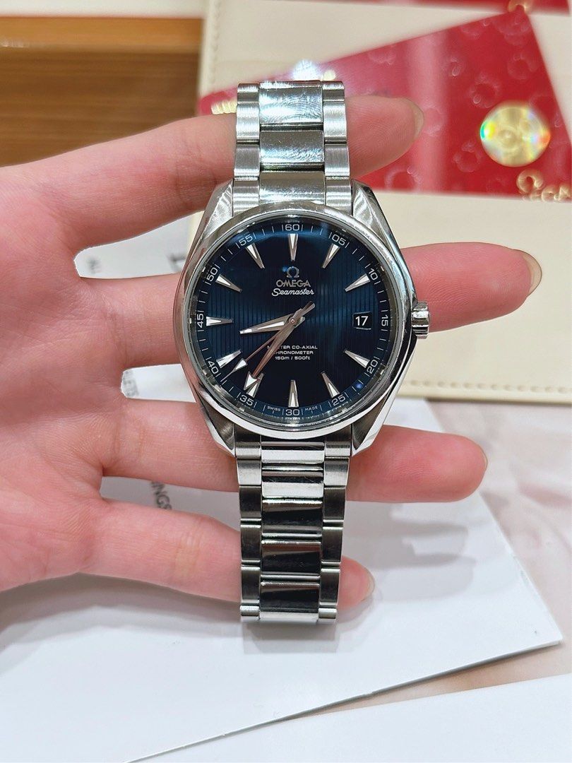 OMEGA 150 AQUA TERRA STEEL BRACELET