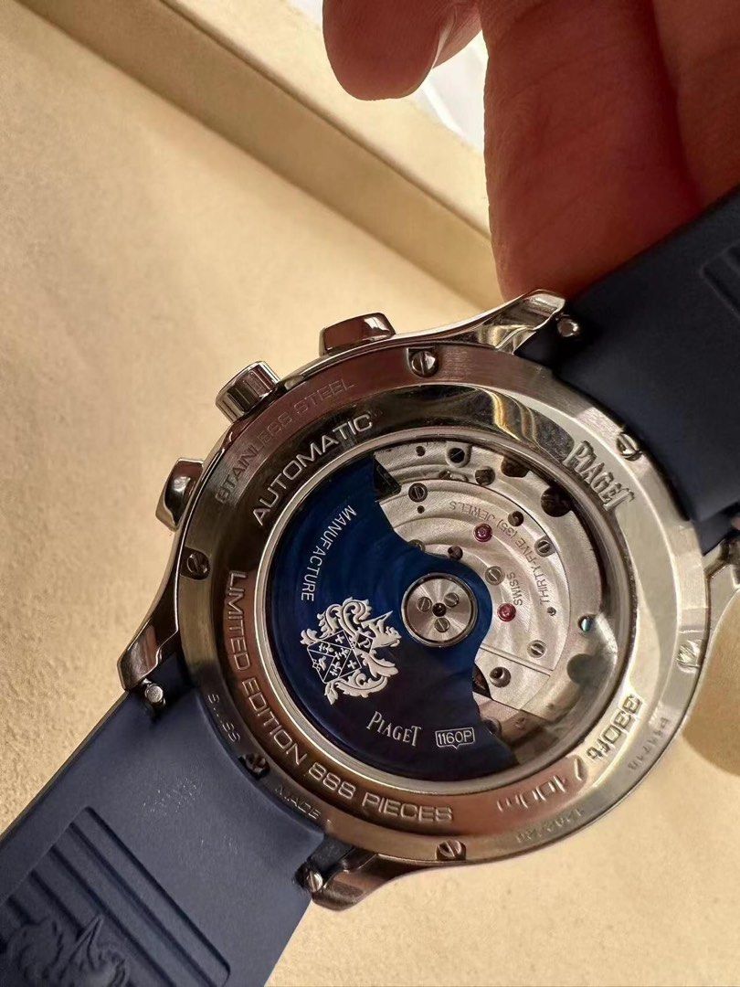 99新 罕有可議 Piaget Polo Chrono 伯爵 G0A46013