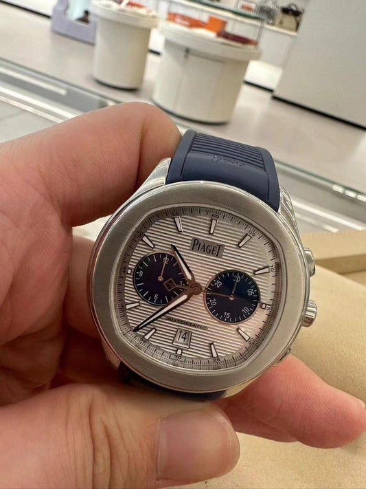 99新 罕有可議 Piaget Polo Chrono 伯爵 G0A46013