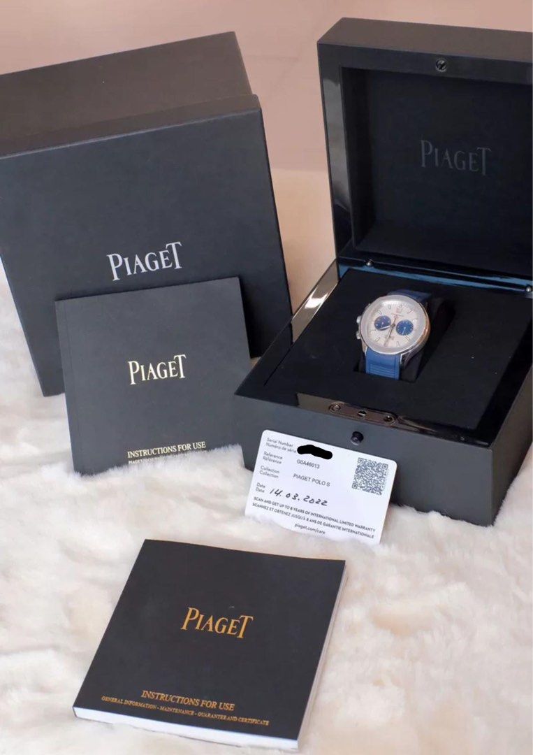 99新 罕有可議 Piaget Polo Chrono 伯爵 G0A46013