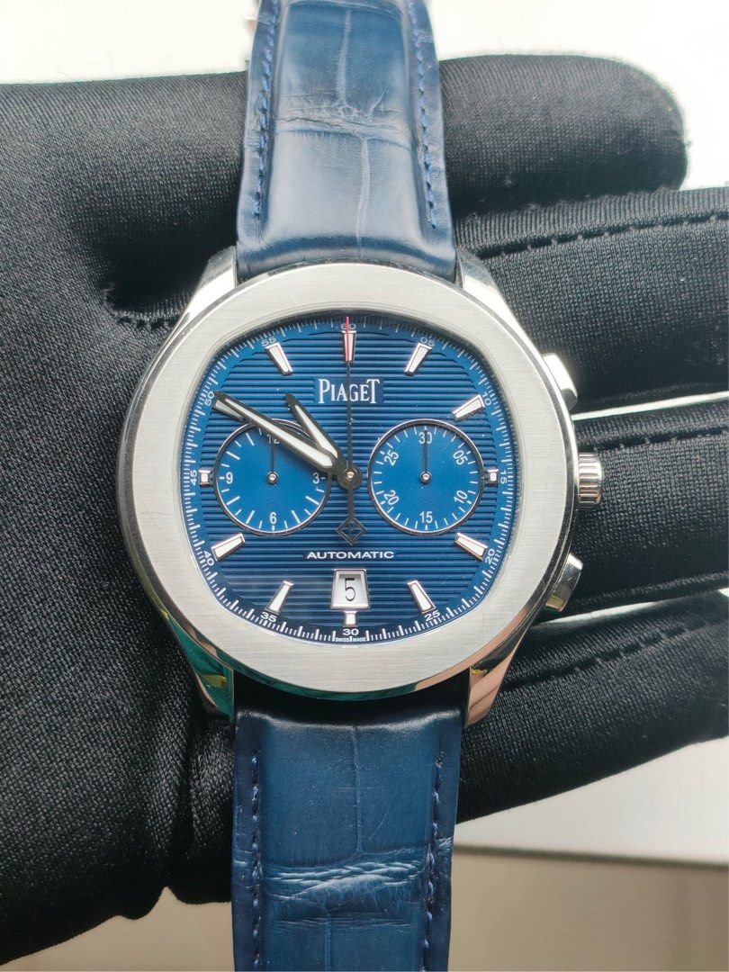 PIAGET POLO Chronograph G0A43002 (罕見 限量 半價 全套 大特賣)