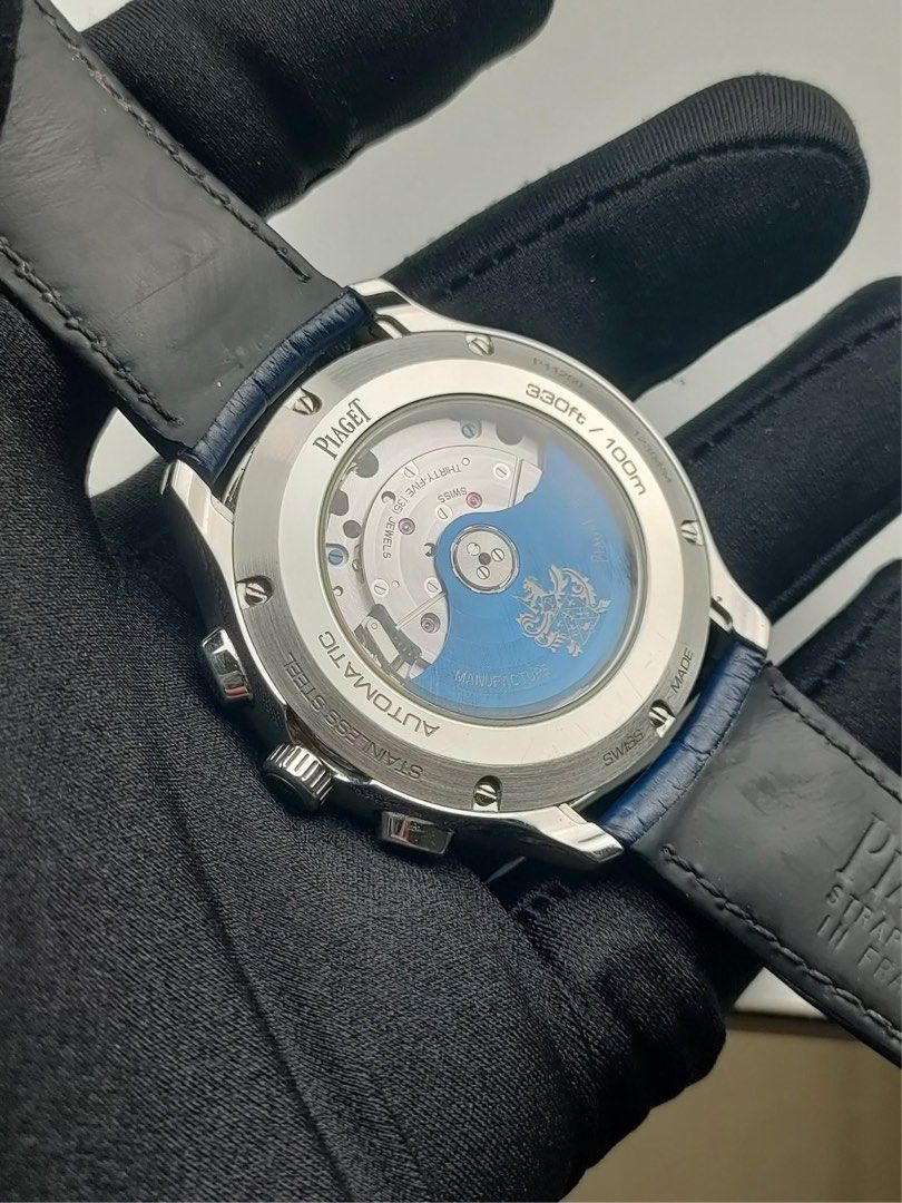 PIAGET POLO Chronograph G0A43002 (罕見 限量 半價 全套 大特賣)