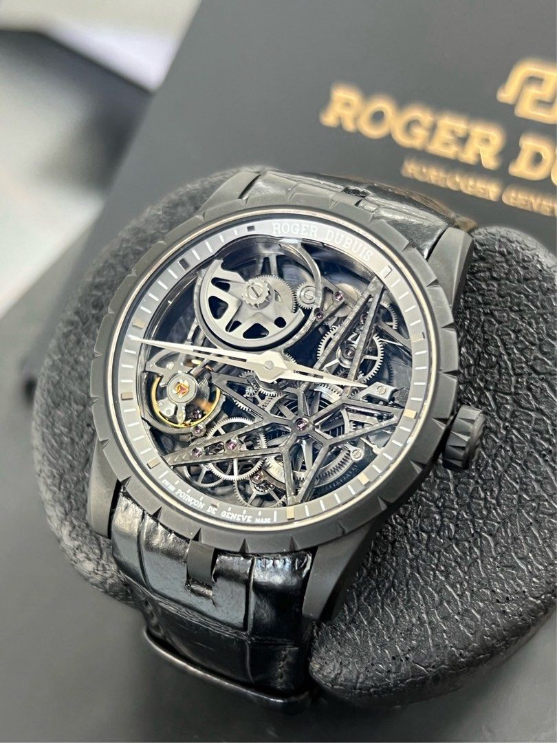 roger dubuis 羅傑杜彼 王者系列 RDDBEX0473 (鏤空迷注意 全套)